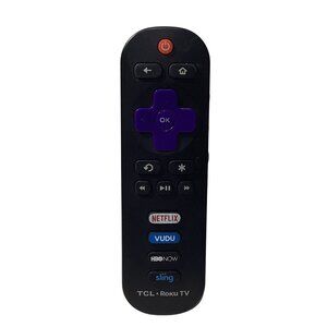 TCL Roku TV Remote Control AC-AFIR Pre-Owned TESTED
